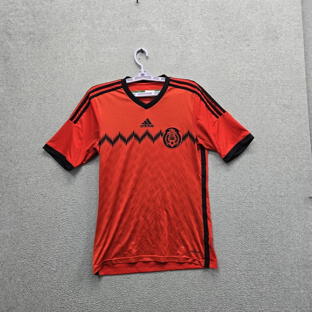 Mexico National Football Team Men Jersey S Red Adidas 2010 World Cup Soccer